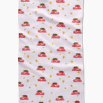 Geometry - Christmas Bug Tea Towel