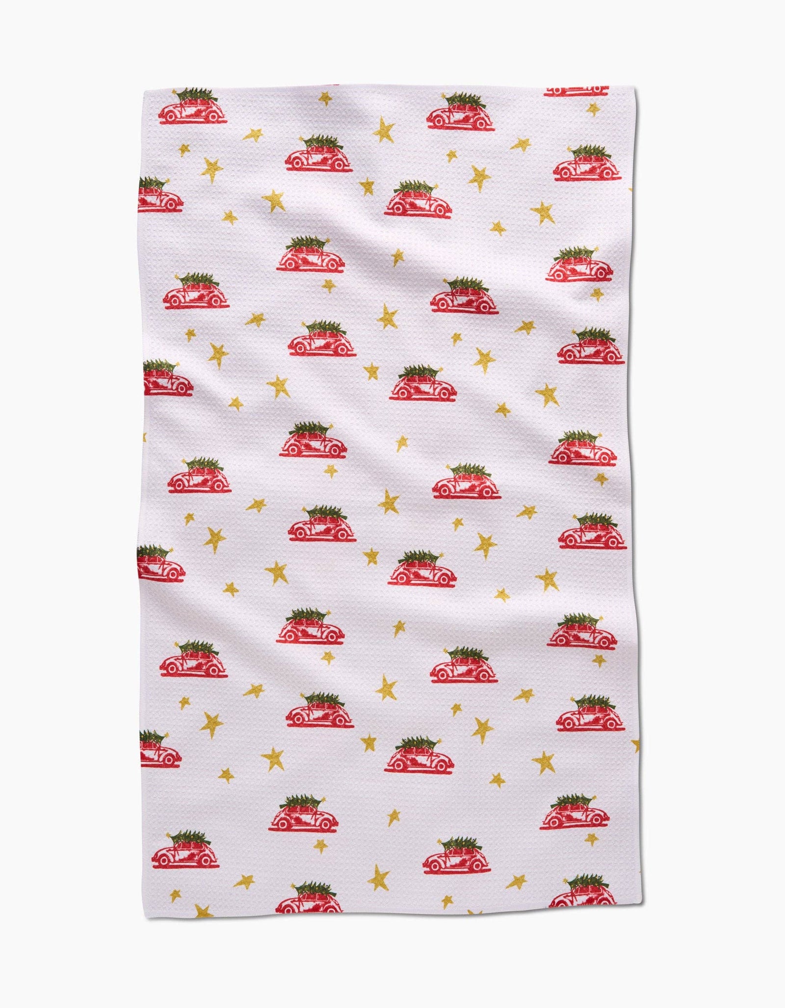 Geometry - Christmas Bug Tea Towel