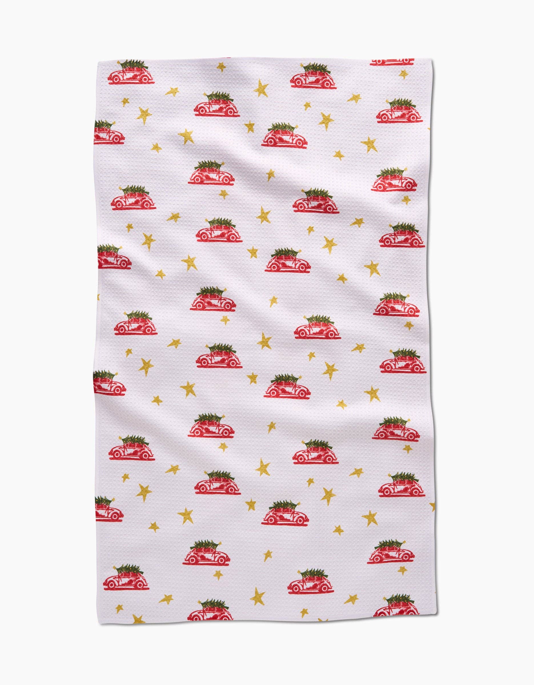 Geometry - Christmas Bug Tea Towel