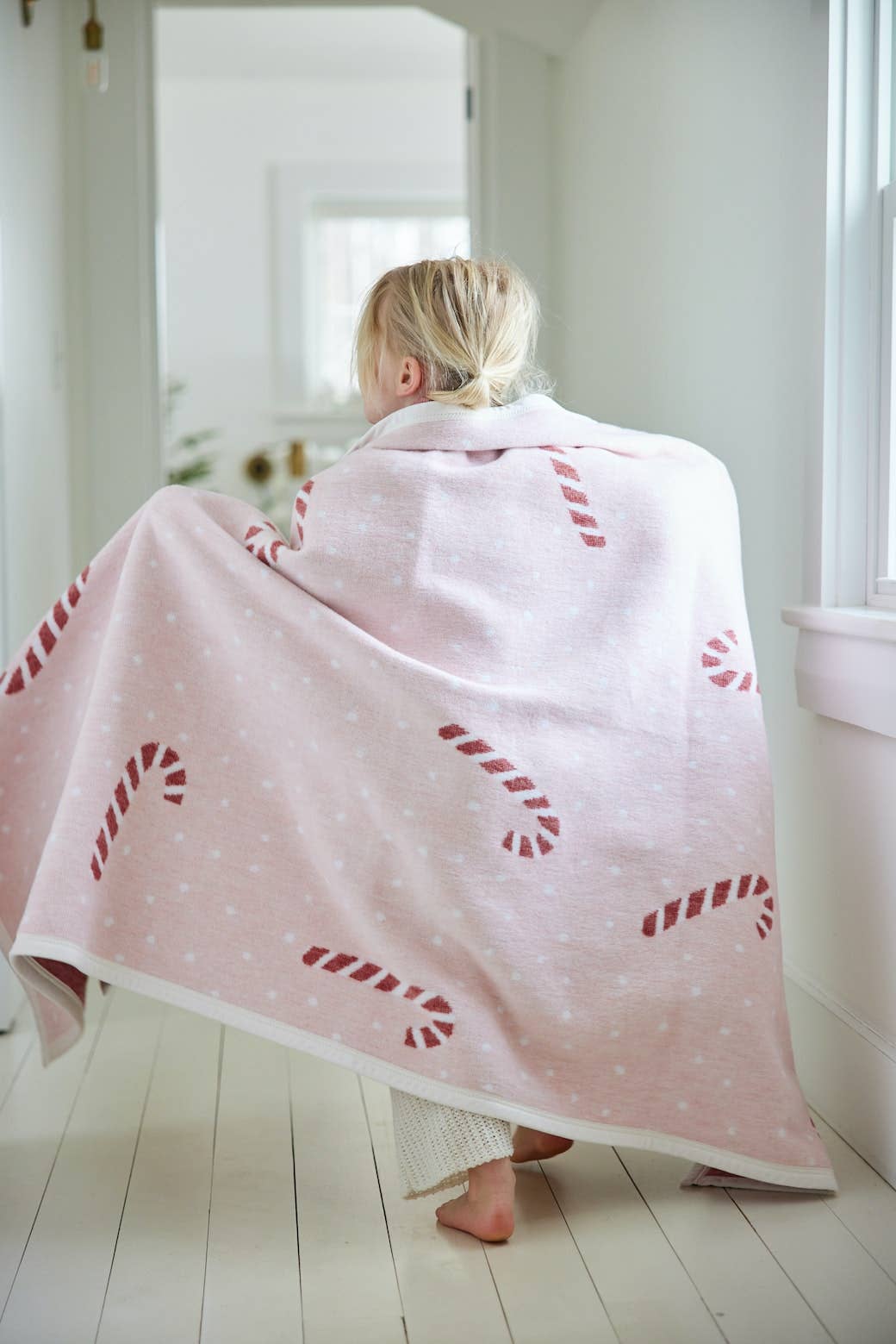 ChappyWrap - Candy Canes Blanket
