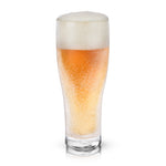 Viski - Glacier™ Double Walled Chilling Beer Glass w/ Cooling Gel