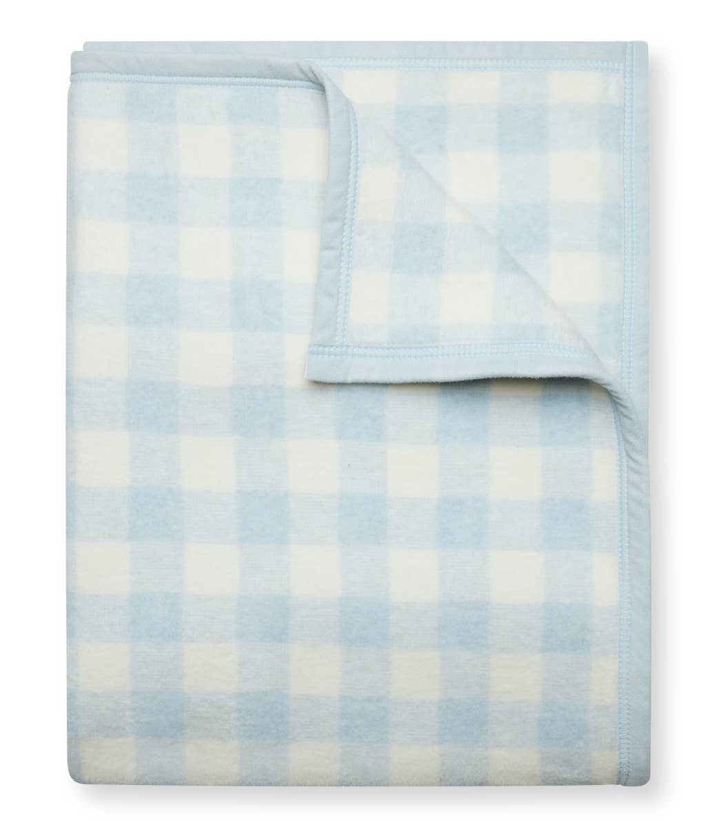 ChappyWrap - Cozy Gingham Sky Blanket