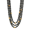 Capucine De Wulf Berry 3-Strand Necklace - Ebony