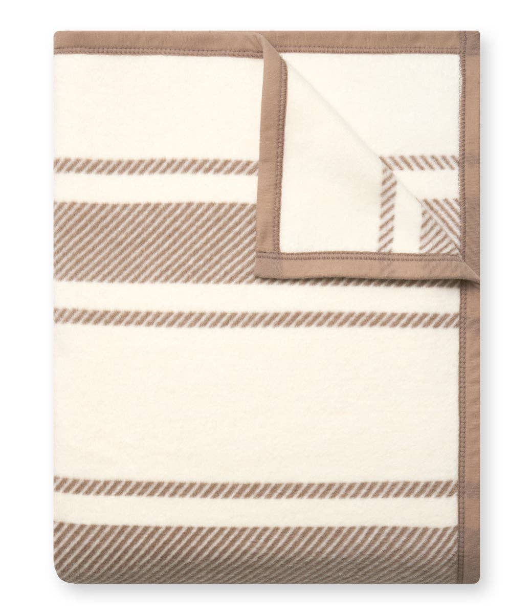 ChappyWrap - Dockside Stripe Sepia Blanket
