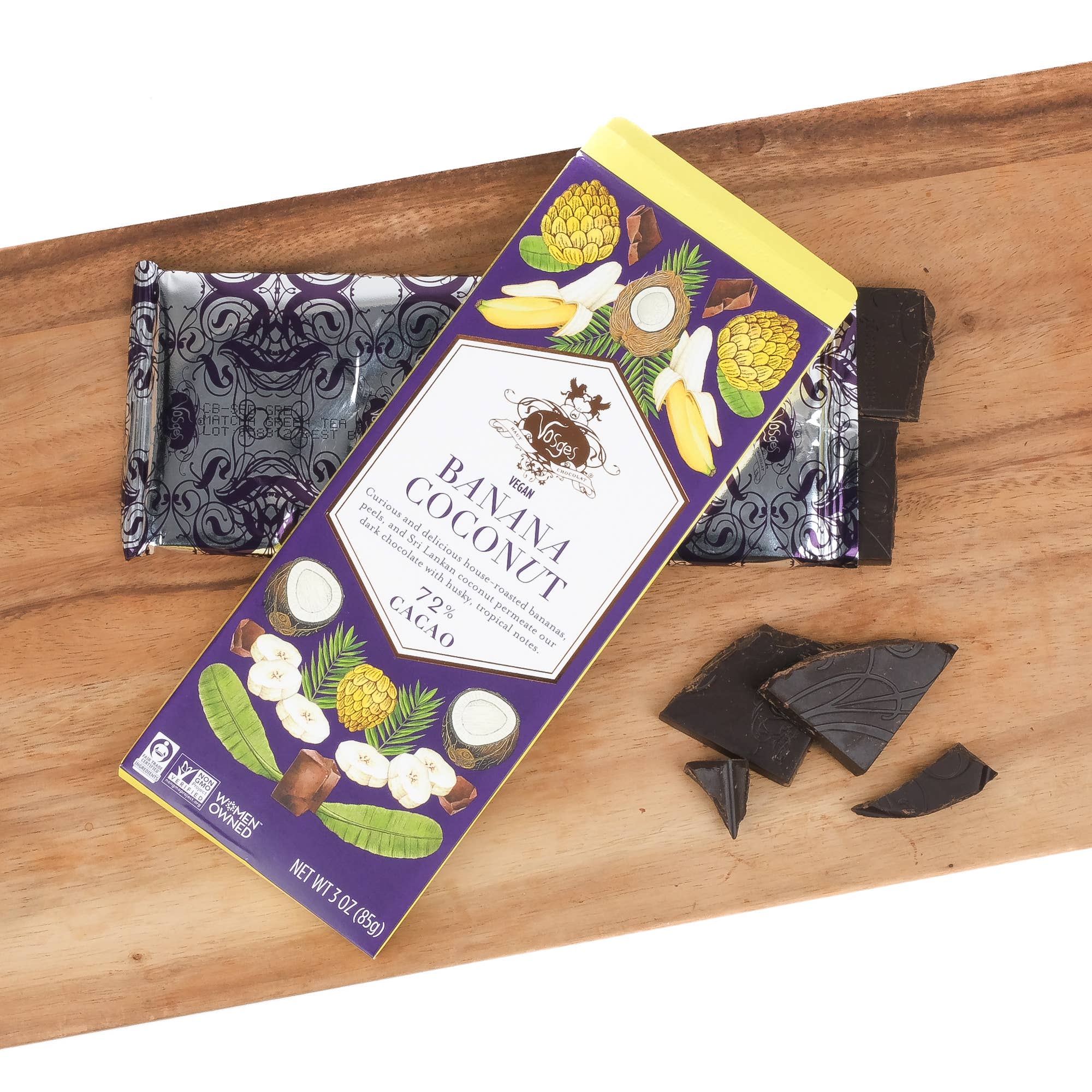 Vosges Haut-dark Chocolat banana coconut- Gourmet