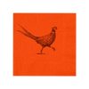 Alexa Pulitzer - Pheasant Strut Orange Beverage Napkins