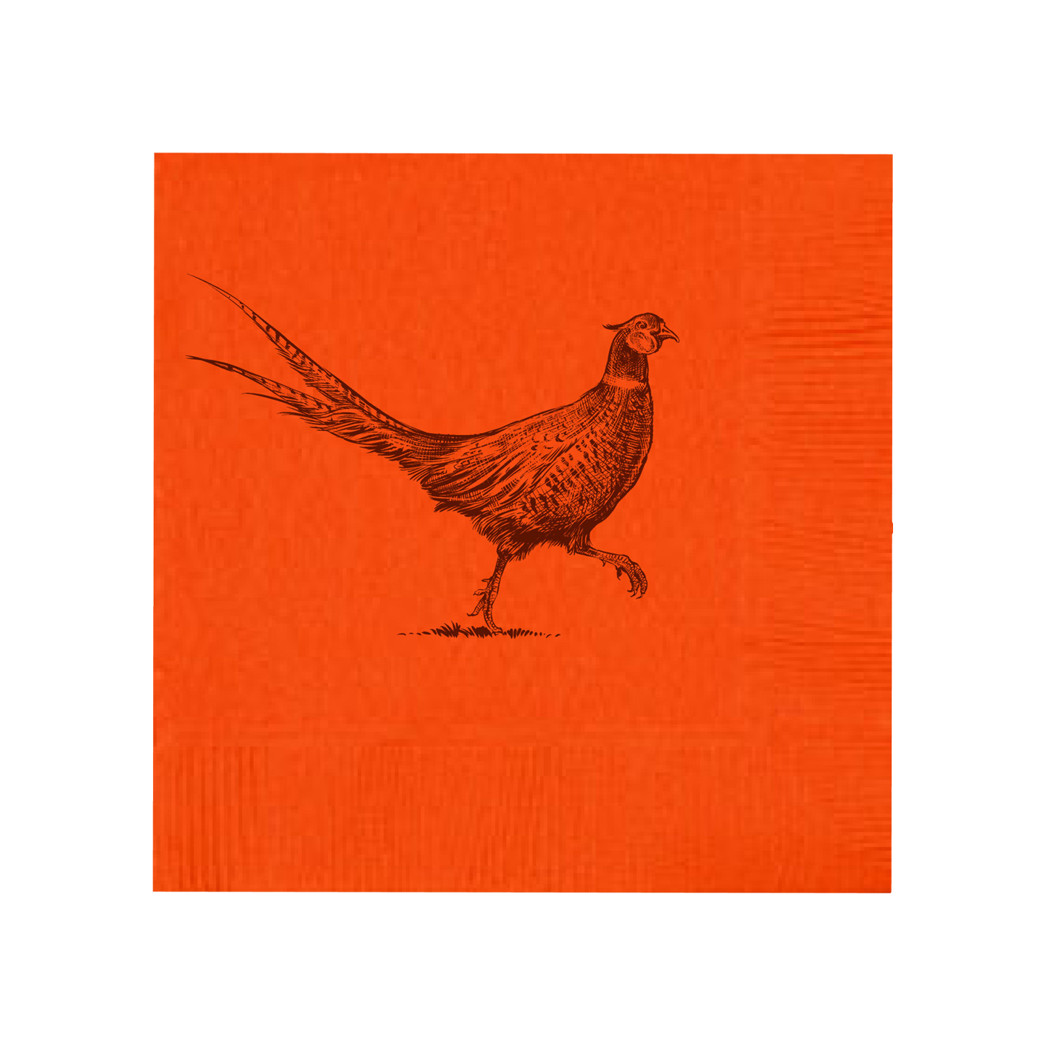 Alexa Pulitzer - Pheasant Strut Orange Beverage Napkins