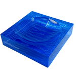 Nicolette Mayer - Crocodile Kyoto Blue Acrylic Candy Bowl
