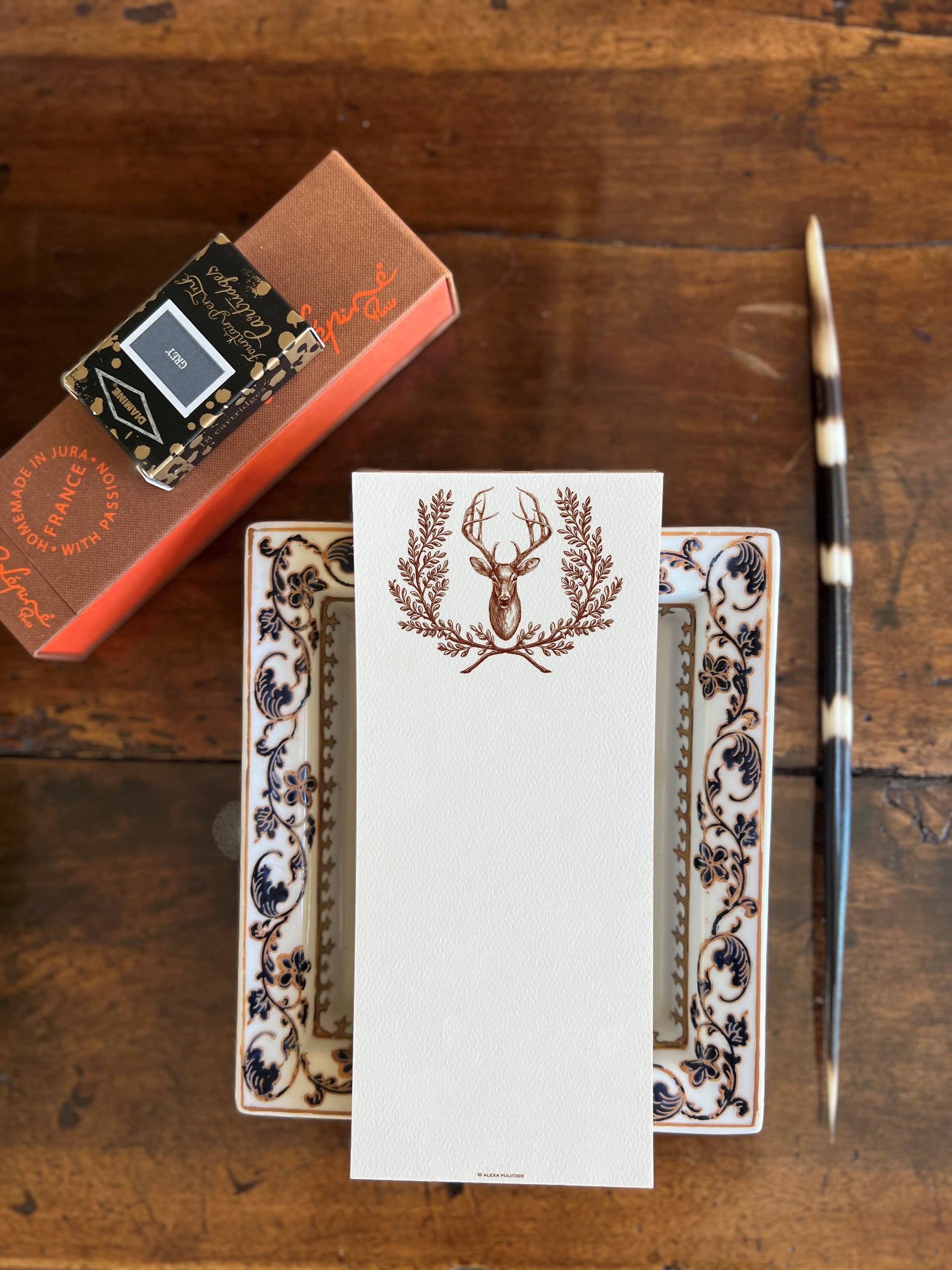 Alexa Pulitzer - Doe Wreathe Long Pad