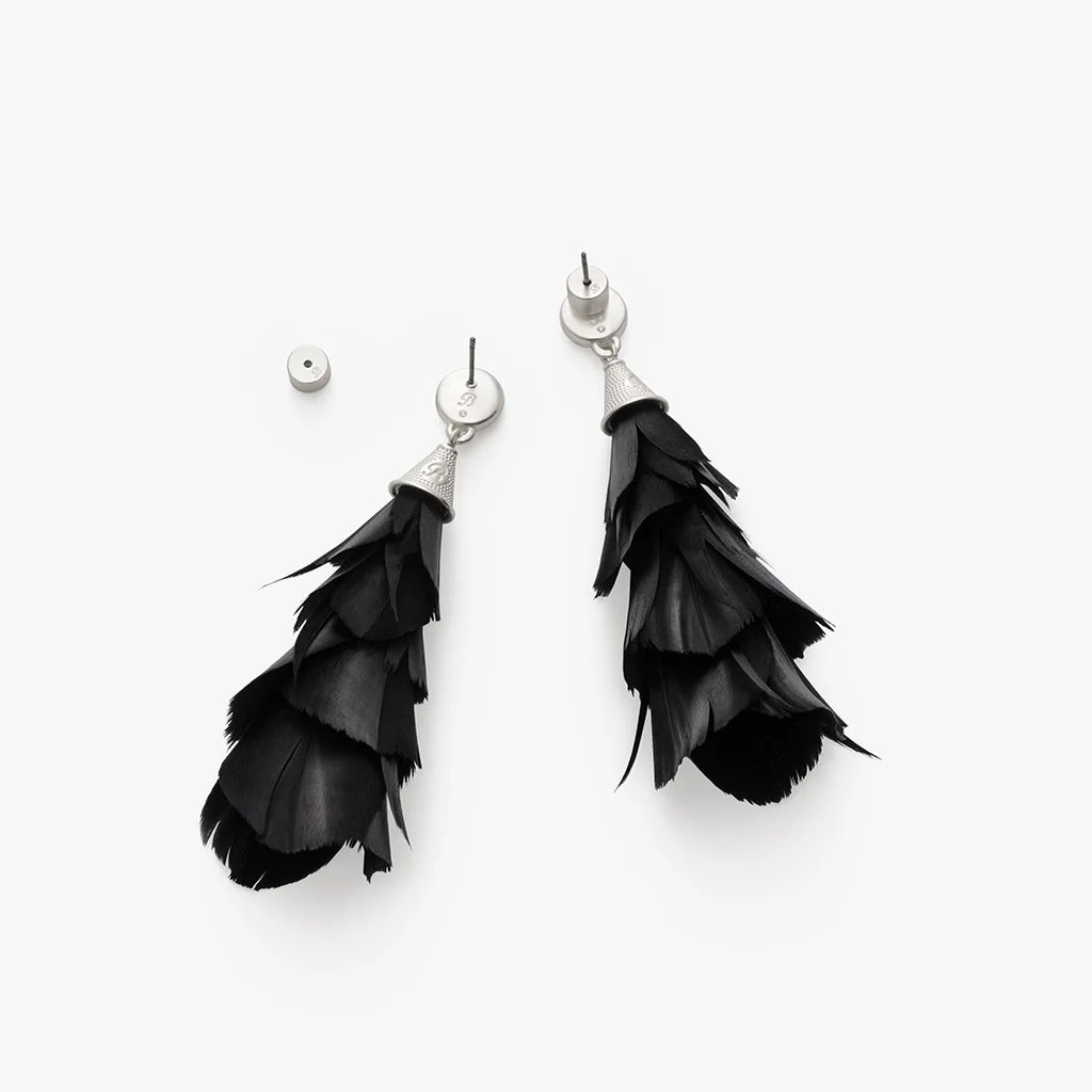 Brackish Parades Statement Earring Silver