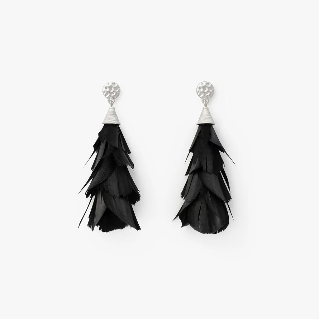 Brackish Parades Statement Earring Silver
